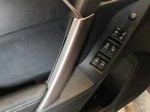 Door Pull Handle Cover on a Forester front door.
