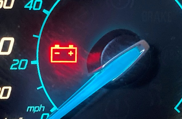 what do it means when your battery light comes on