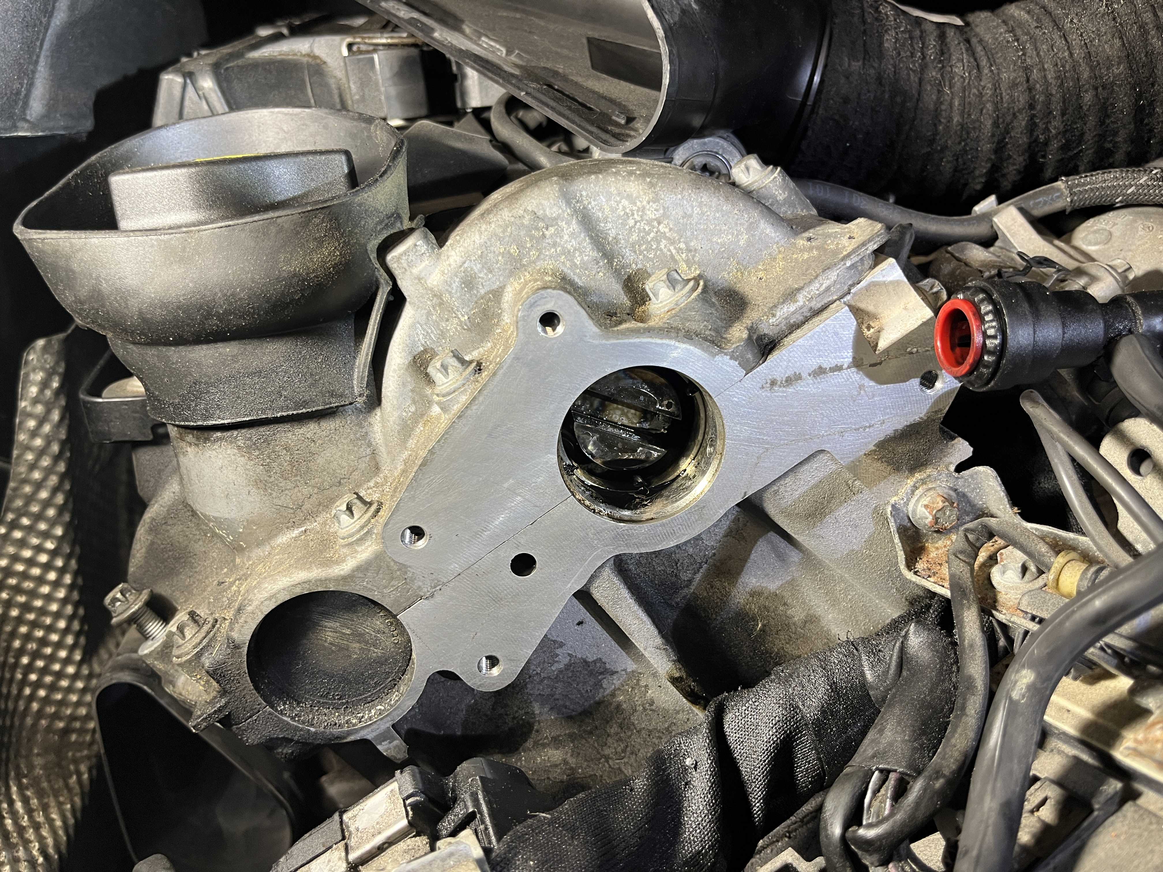 Benz Vacuum Pump Installation