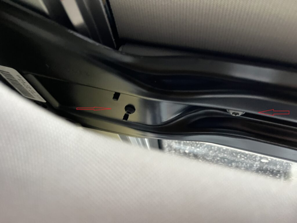 ML350 Sunroof Screws